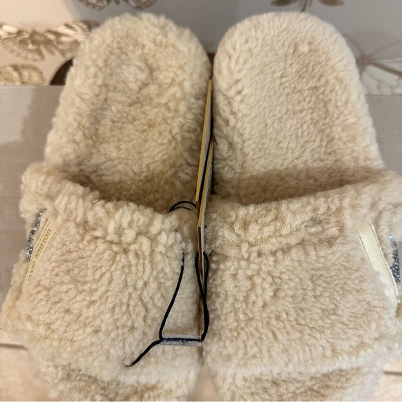 Golden Goose Poolstar Slides with Glitter Star - Picture 6 of 7